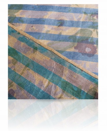 Палантин Женский SN-LAVEND.STRIPE/BLUE